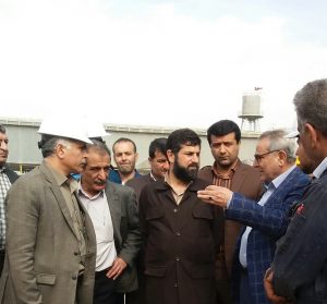 استاندارخوزستان دربازدید از طرح آماک:اززحمات مهندس بیژن عالیپور دراجرای پروژه های زیست محیطی قدردانی کرد