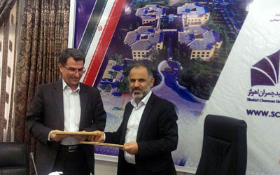سید صالح هندی در نشست علمی- پژوهشی با دانشگاه چمران اهواز:  انعقاد قراردادهای بلند مدت پژوهشی با دانشگاه چمران اهواز