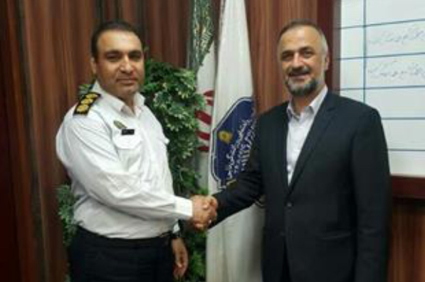دیدار مدیرعامل شرکت حفاری شمال و فرمانده پلیس راه استان خوزستان