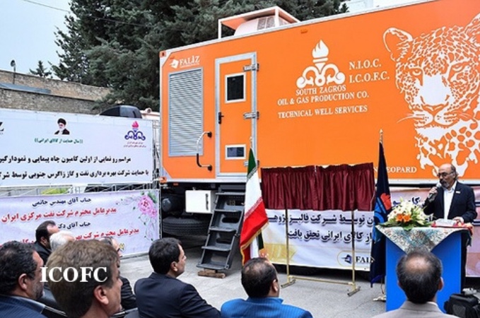 رونمایی از نخستین کامیون چاه پیمایی و نمودارگیری بومی سازی شده