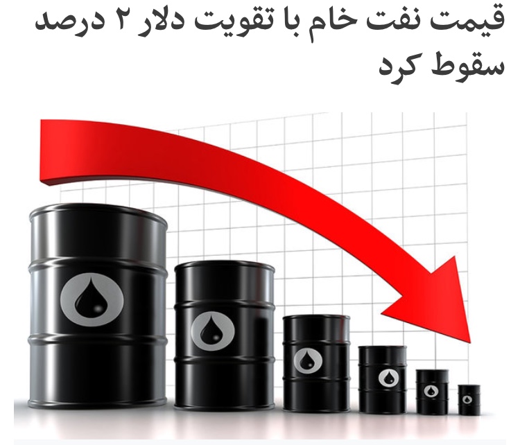 قیمت نفت خام با تقویت دلار ۲ درصد سقوط کرد قیمت نفت خام با تقویت دلار ۲ درصد سقوط کرد