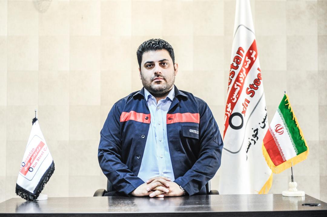 حسام خوشبین فر نایب رییس هیّئت مدیره فولاد اکسین:بومی‌سازی تنها مسیر تحقق افق چشم‌انداز ۱۴۰۴ صنعت فولاد است