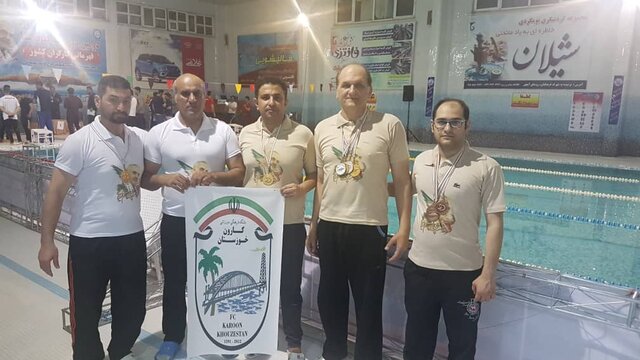 ۱۰ مدال حاصل تلاش شناگران خوزستانی در مسابقات کارگری کشور